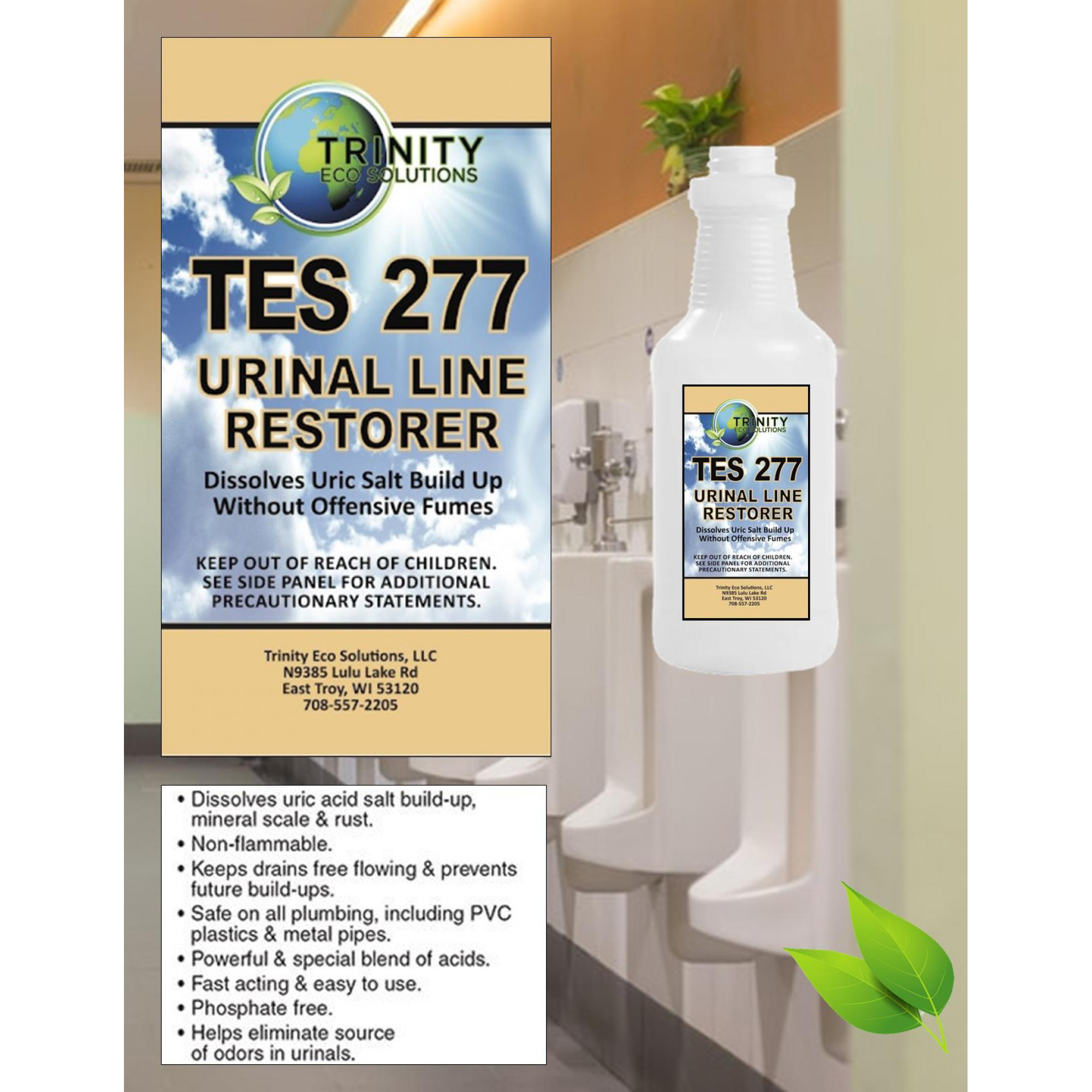 TES 277 Urinal Line Restorer